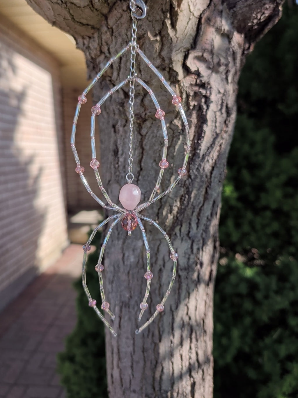 Beaded Spider Suncatcher