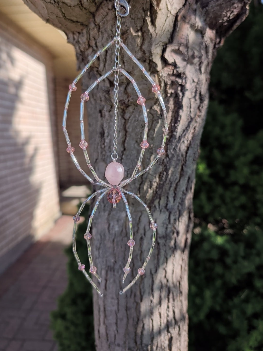 Beaded Spider Suncatcher