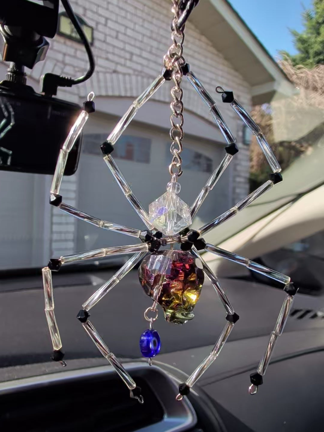 Beaded Spider Suncatcher